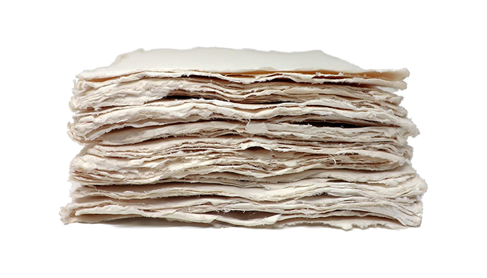 Papel de algodón natural para cianotipia